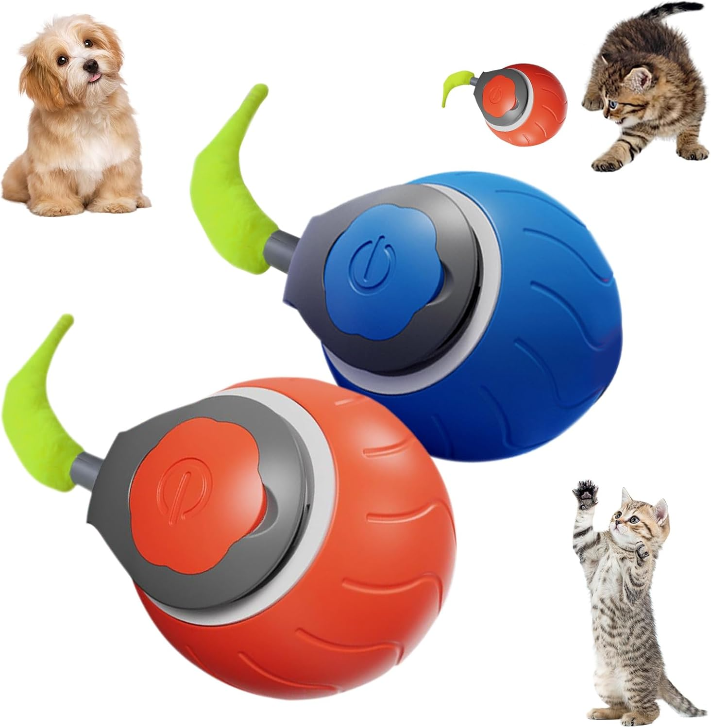 Speedy Tail Interactive Cat Ball