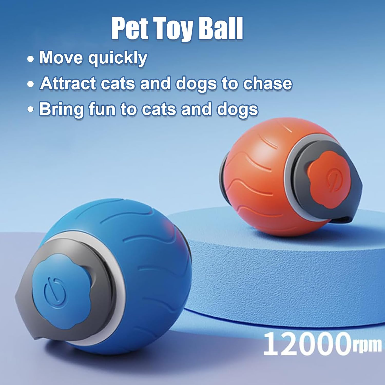 Speedy Tail Interactive Cat Ball