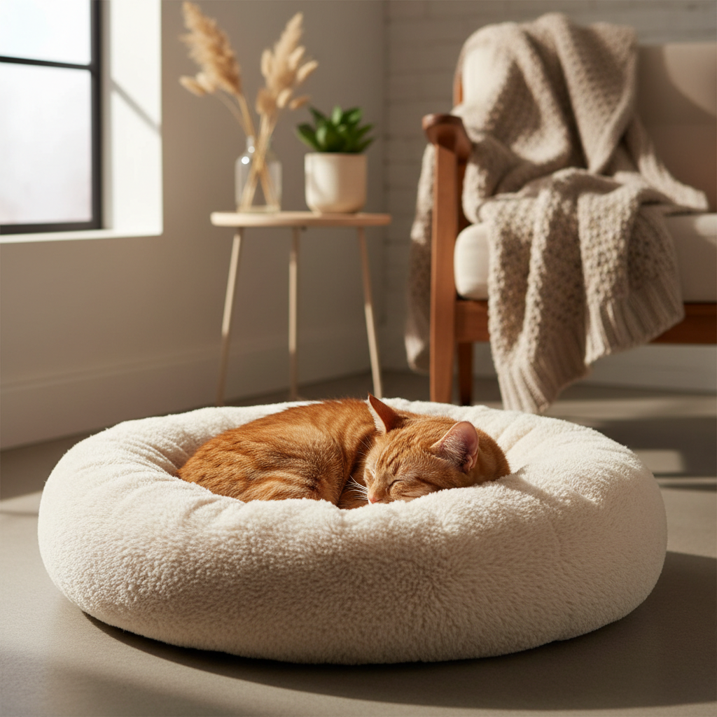Calming Donut Dog Bed